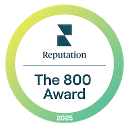 Reputation 800 Award 2025 Reputation 800 Award 2025